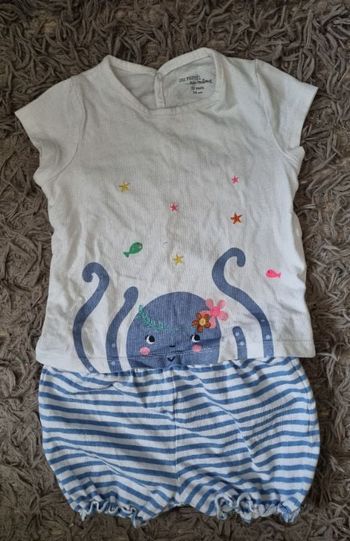 Ensemble d'été fille 12mois 74cm