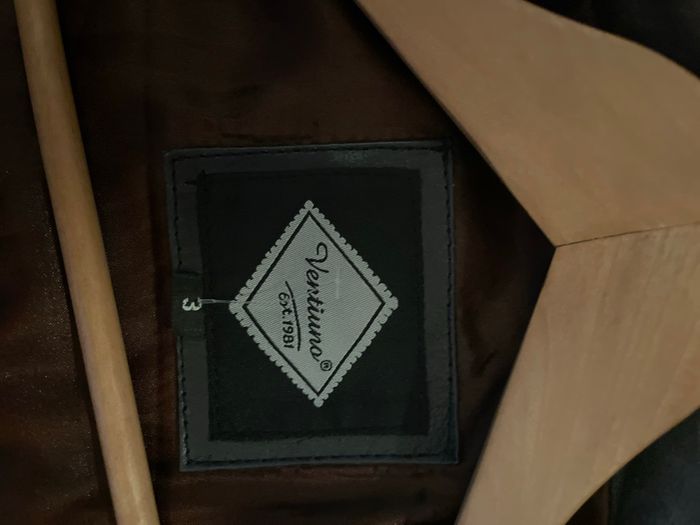 Blouson cuir gris foncé jamais mis - photo numéro 6