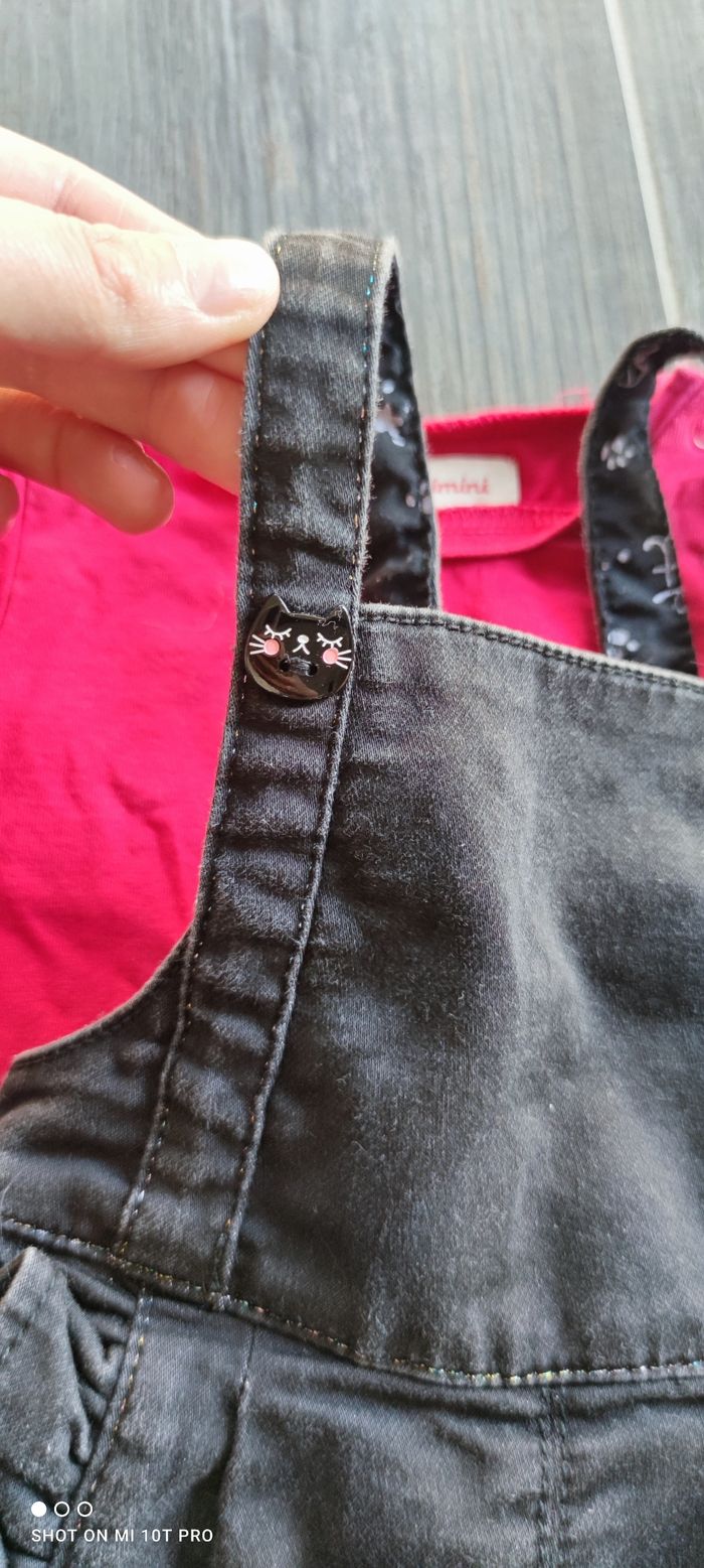 Ensemble salopette et tee shirt - photo numéro 3