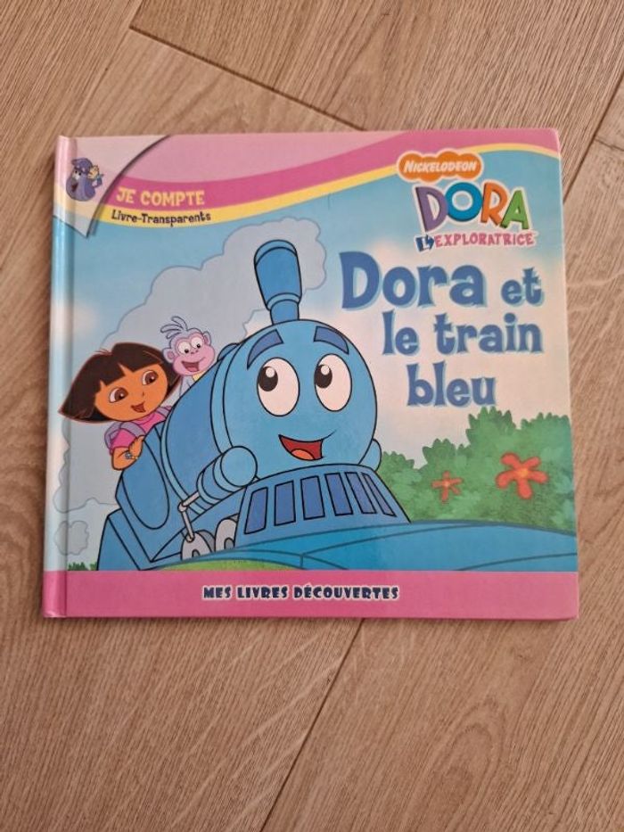 Livre Dora et le train bleu en très bon état
