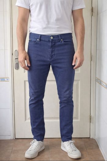 Jean skinny bleu marine homme asos taille w28 M/38