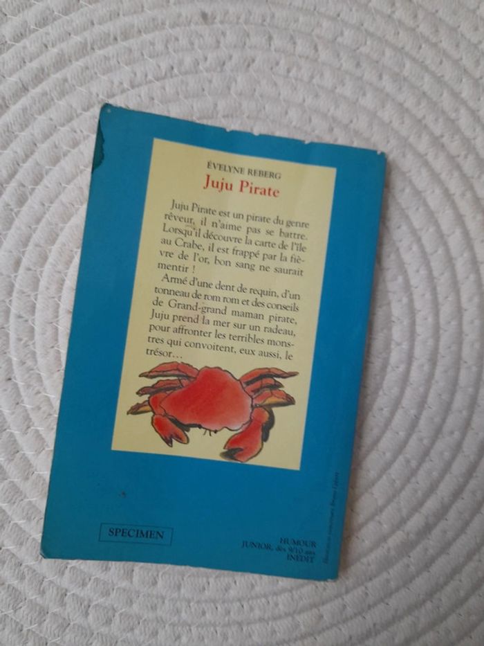 Livre Juju pirate - photo numéro 2