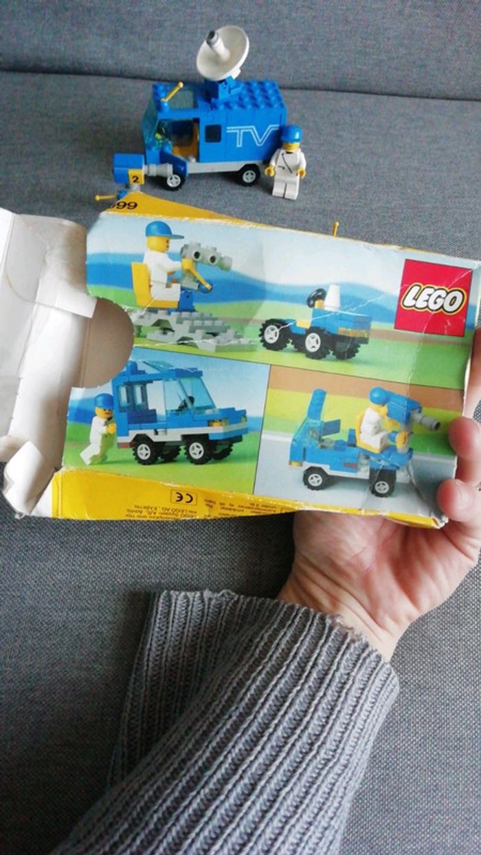 Lego vintage 6661 mobile TV studio - photo numéro 3