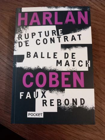 Livre 3 en 1 Harlan Coben
