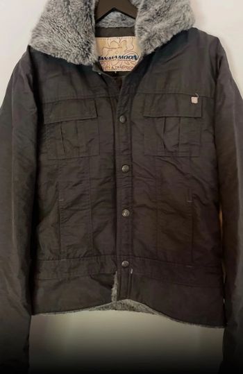 Blouson banna moon fausse fourrure