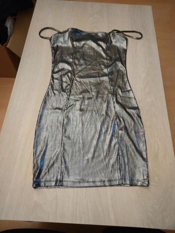 Robe moulante paillettes h&m M