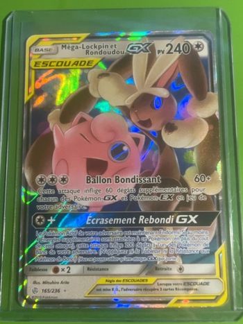 Méga Lockpin et Rondoudou GX Escouade - éclipse cosmique Pokémon FR