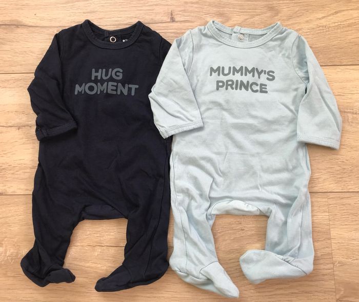 Lot de 2 pyjamas 1m