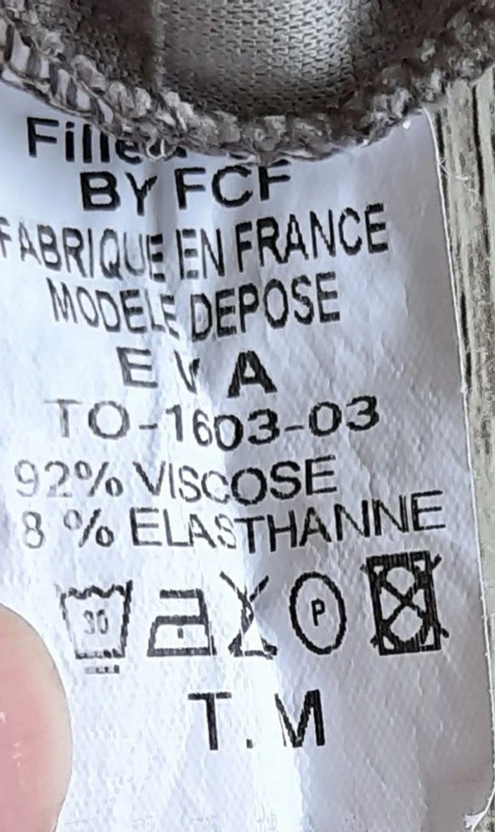 Top beige Fille d'avril,taille M - photo numéro 5