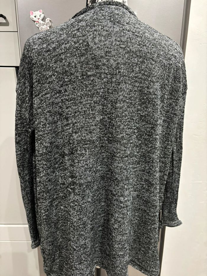 Joli gilet gris léger taille S - photo numéro 4