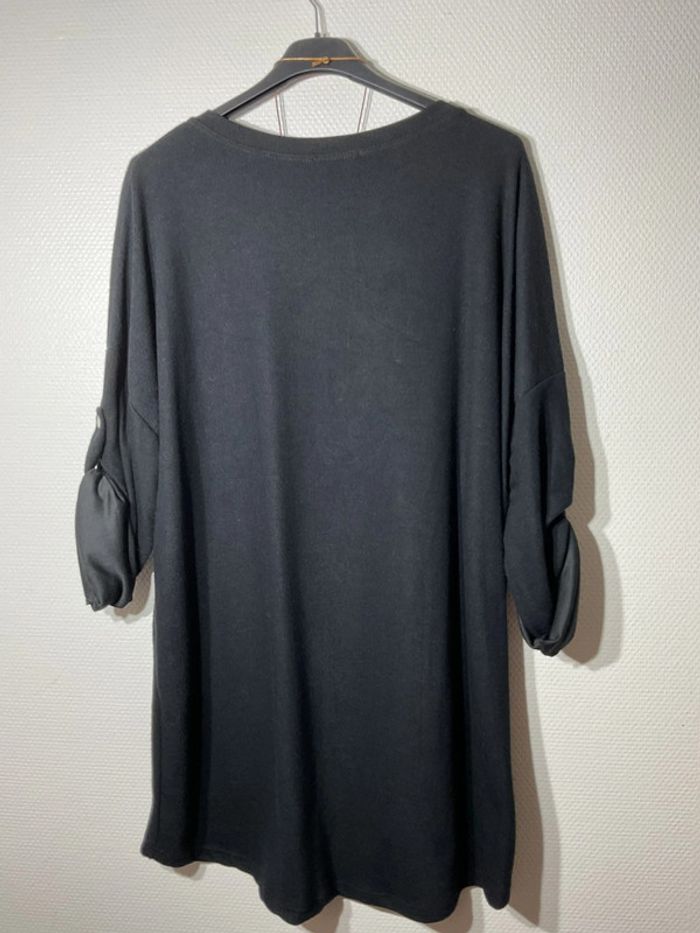 Pull long avec collier femme taille unique (42-50)- vivichy - neuf avec étiquette - photo numéro 4