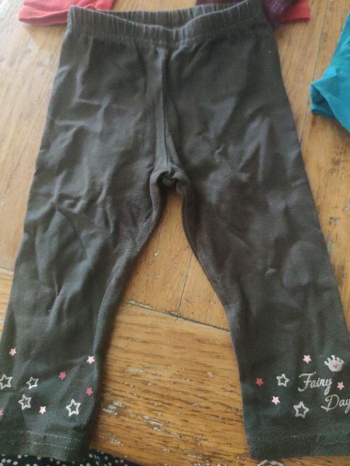 Lot de 6 leggings courts/longs - photo numéro 4