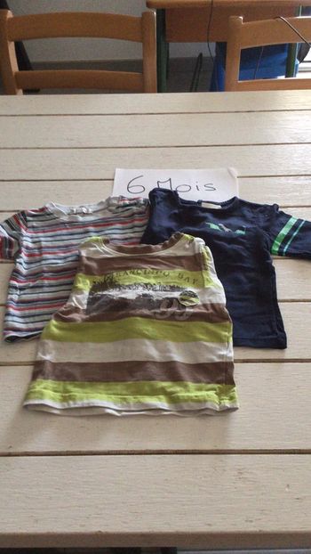 Lot de tee-shirts manches longues
