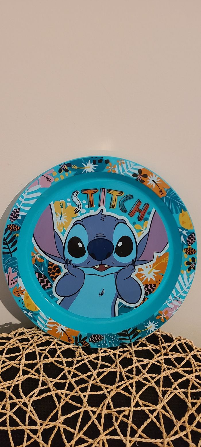 Assiette creuse pour enfant stitch - photo numéro 2