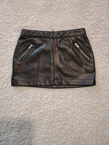 Jupe effet cuir