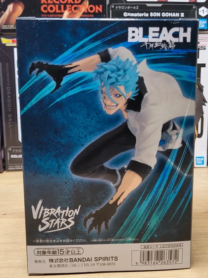 Figurine Bleach Grimmjow Jaggerjack Vibration Stars Banpresto Bandai - photo numéro 3