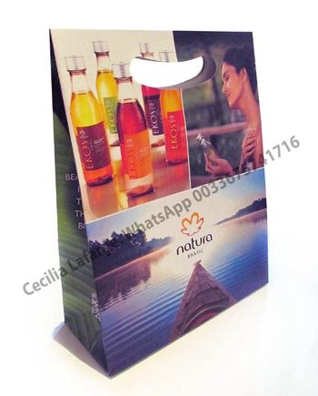 Deux sacs imprimés emballage Natura Brasil