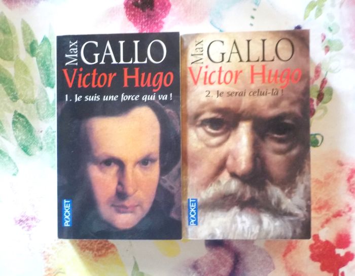 VICTOR HUGO T1&2 par Max GALLO Ed. Pocket
