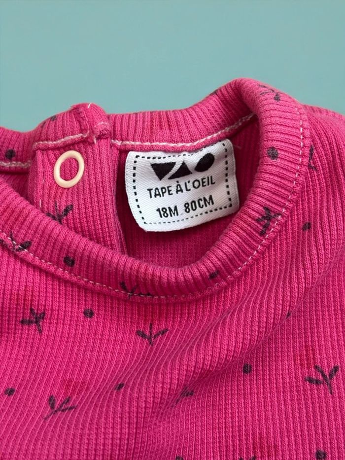 T-shirt Fleury fushia TAO - photo numéro 3