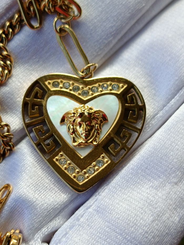 Collier en acier inoxydable Versace - photo numéro 2