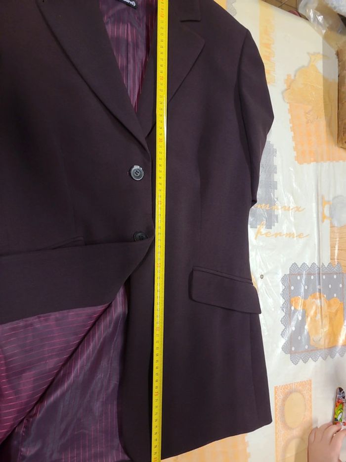 Ensemble jupe et blazer cacharel taille 40 - photo numéro 9
