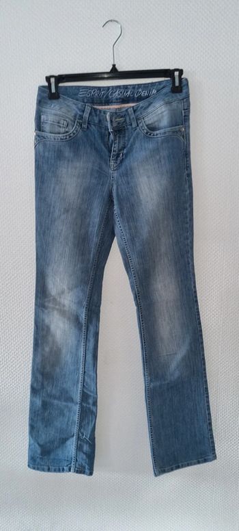 Jean droit taille 29/34 Esprit Casual Denim