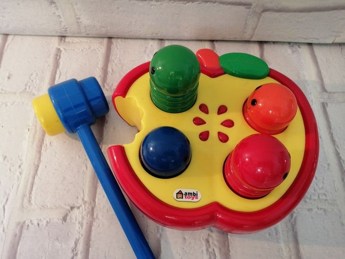 Jouets d éveil tap tap pomme  ambi toys - photo numéro 4