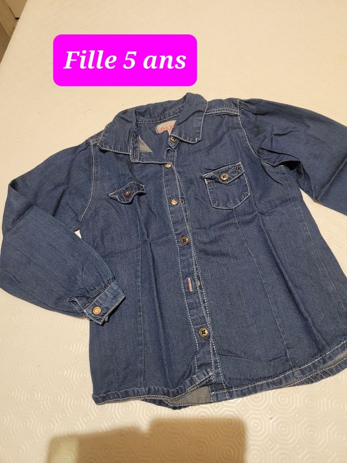 Chemise 5 ans