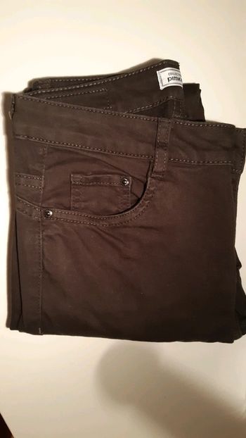 Jean skinny kaki Pimkie en taille 34 pour fille