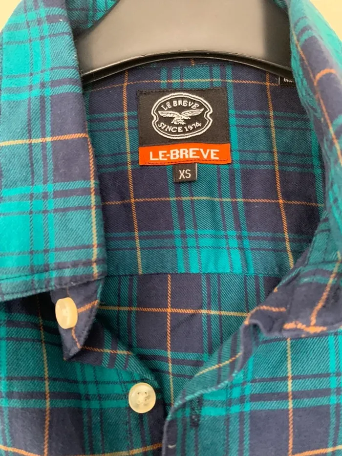 Chemise bleu le brève. - photo numéro 2