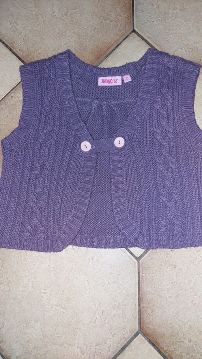 Gilet manches courtes