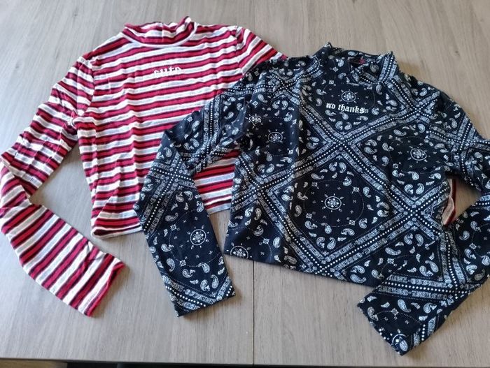 2 hauts manches longues Jennyfer