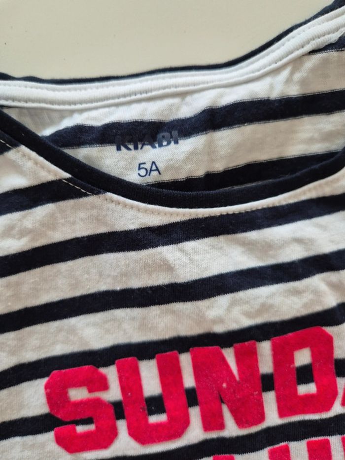Tee shirt marin - photo numéro 2