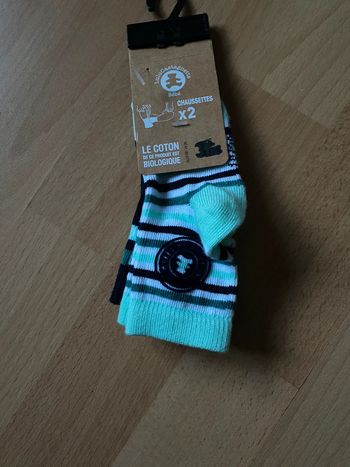 Lot de 2 paires de chaussettes Lulu Castagnette Taille 18-20
