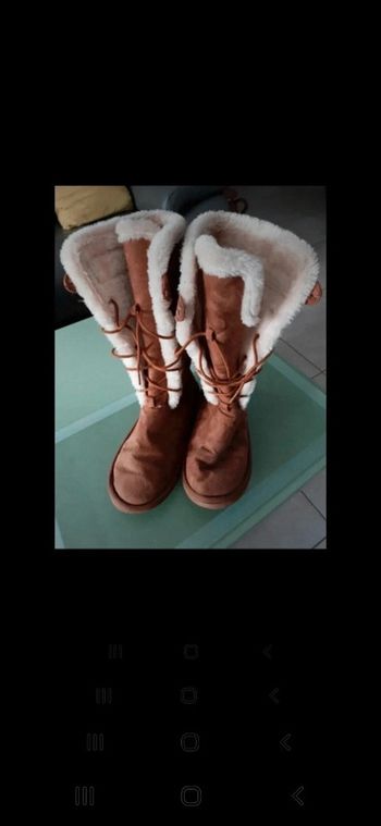 Bottes bien chaudes