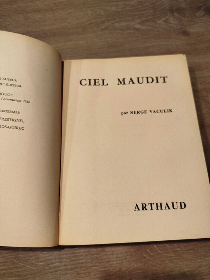 Livre Ciel maudit - photo numéro 4