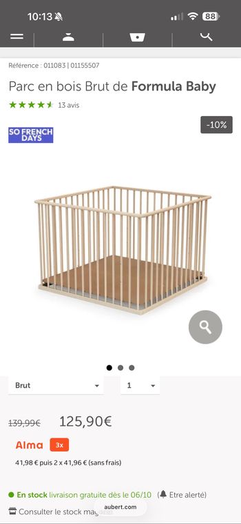 Parc pour bébé