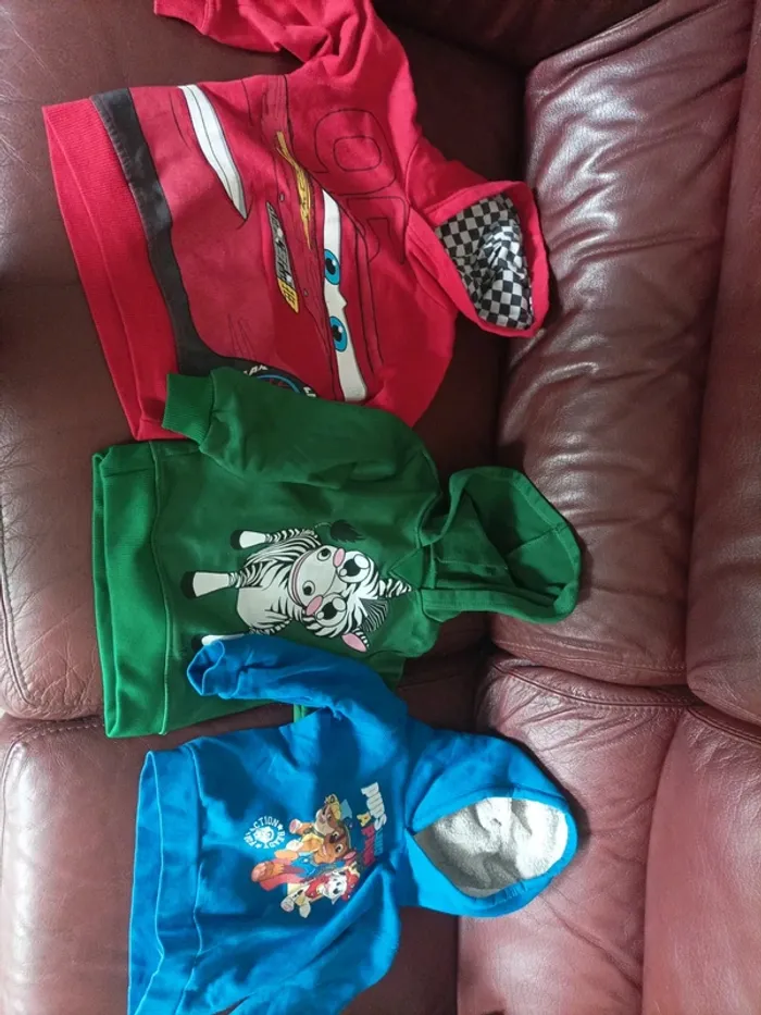 Lot de 3 sweats 3 ans