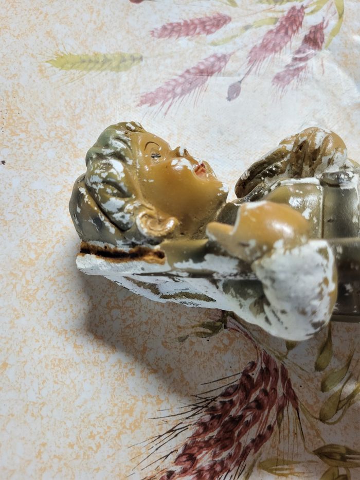 Statuette platre vintage - photo numéro 5