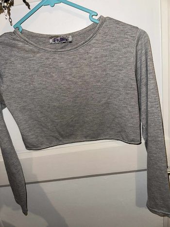 Crop Top à manches longues