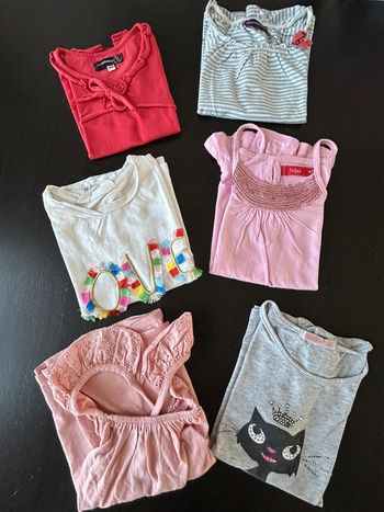 Lots teeshirts 4 ans