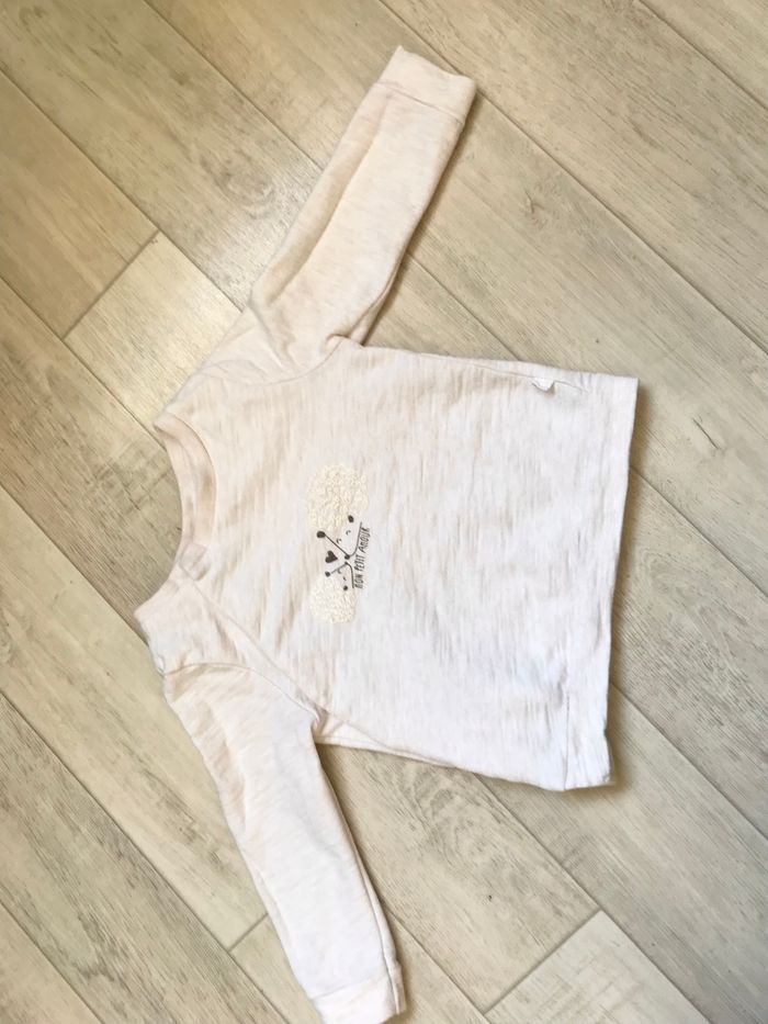 Brassière sweat-shirt 12mois (tape à l’œil) - photo numéro 2