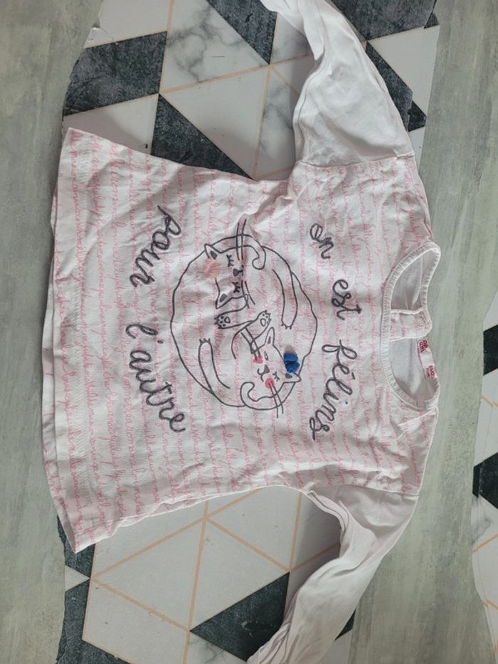 Haut manches longues 9 mois