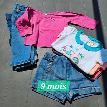 Lot 8 articles fille