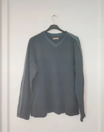Pull d'hiver col V homme