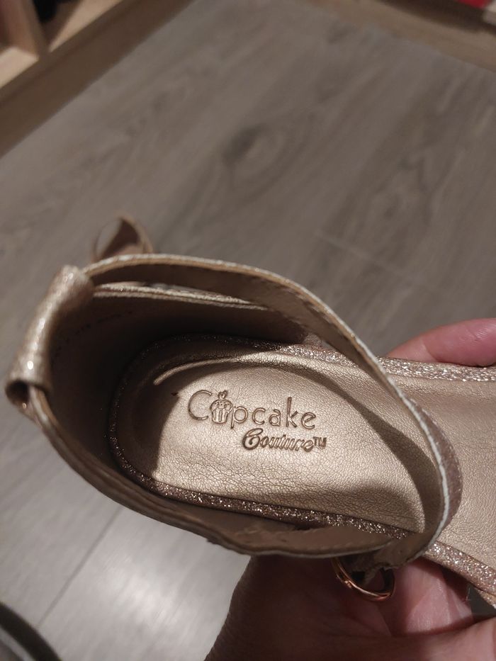 Ballerines de fête rose paillettes 29 - photo numéro 5