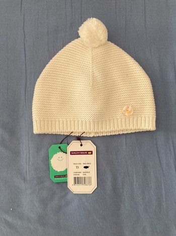 Bonnet blanc écru sergent major