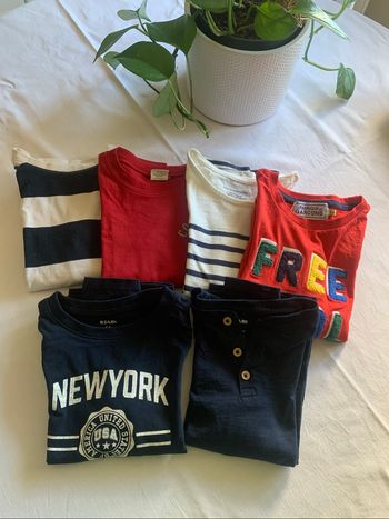 Lot tee-shirts manches longues