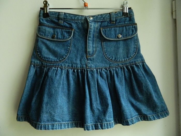 Jupe en jeans T 10 ans "Vertbaudet"
