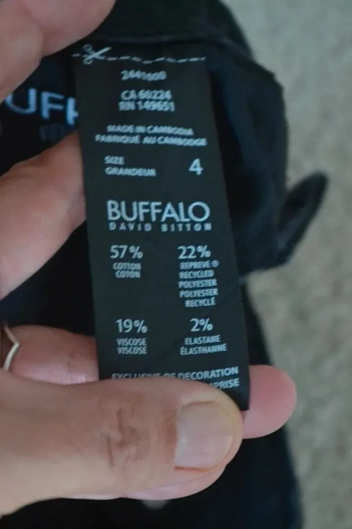 Jeans droit Buffalo - Taille 36 - photo numéro 6